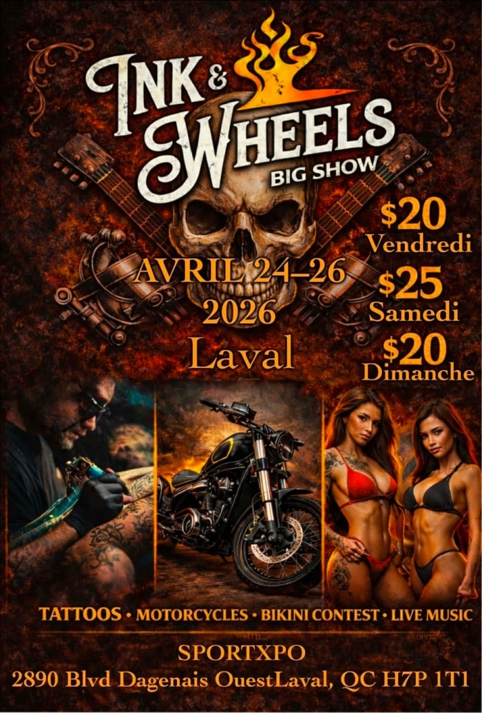 Ink & Wheels Big Show Laval