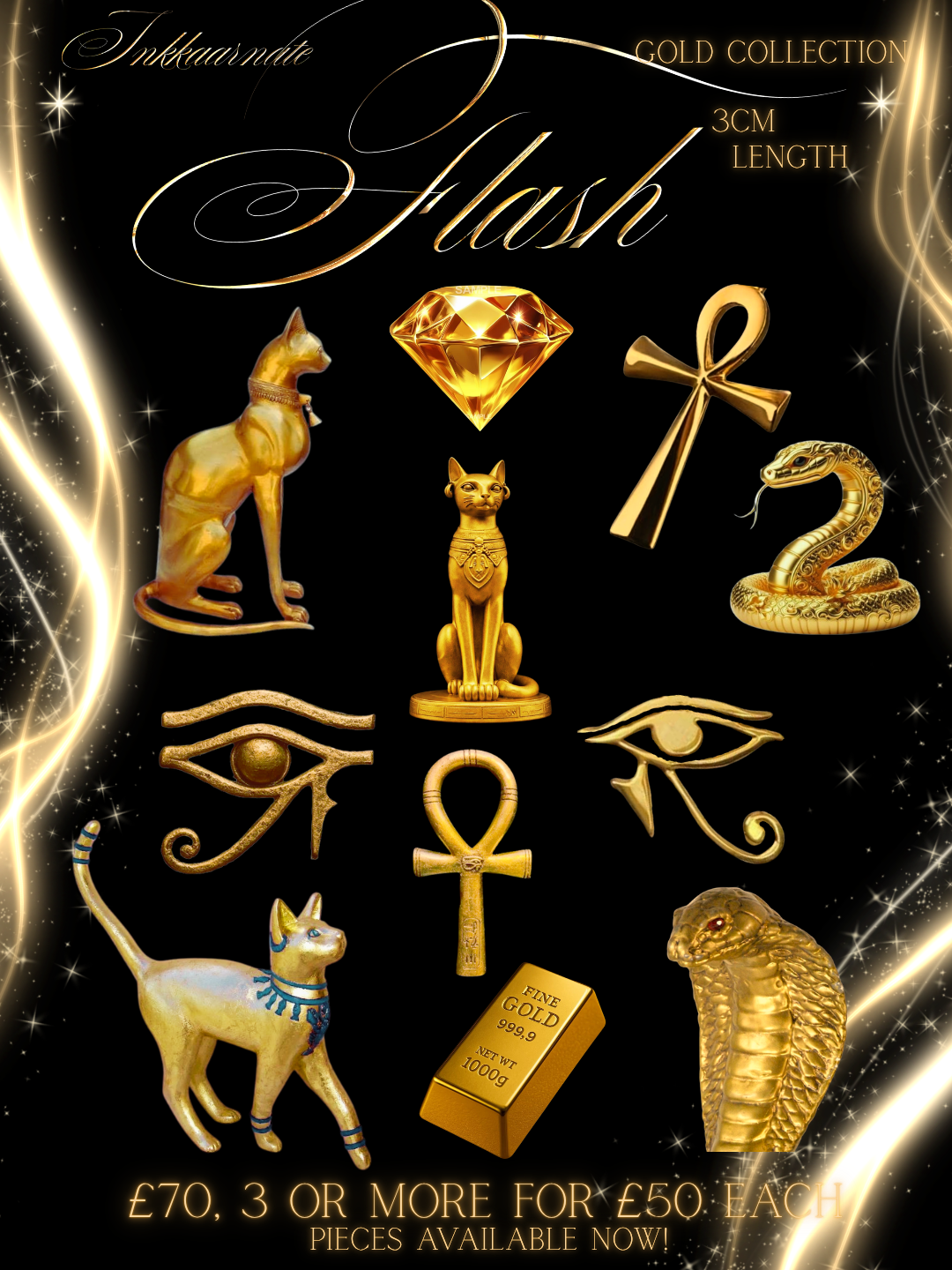 Gold Chrome Flash N°1