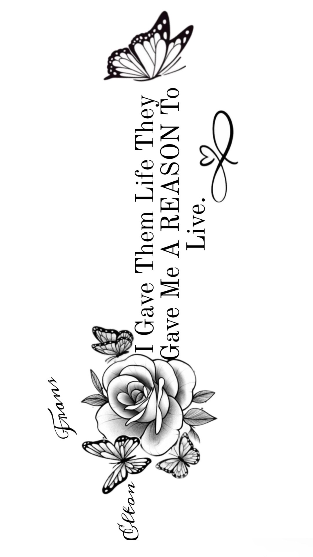 Flower with Words