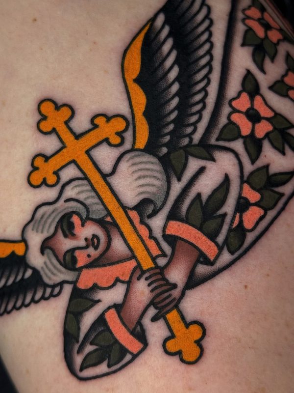 Angel with Cross