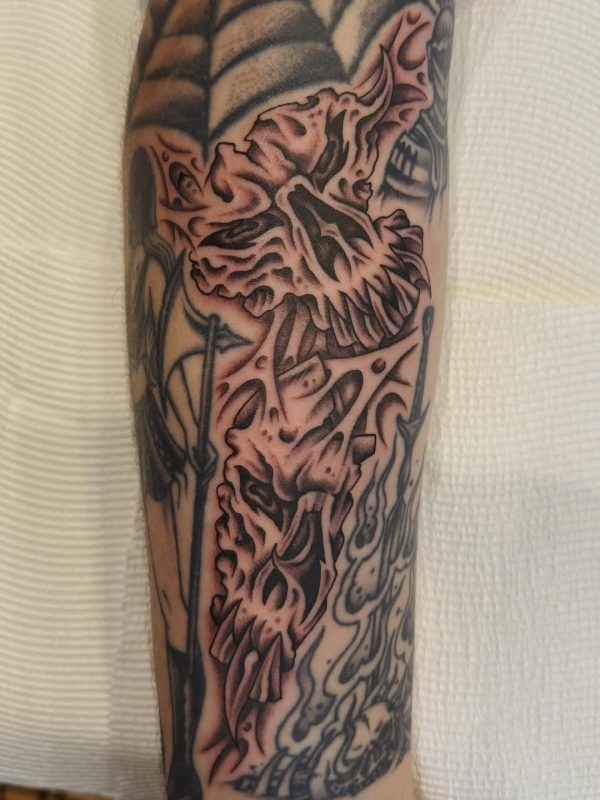 Abstract Skull