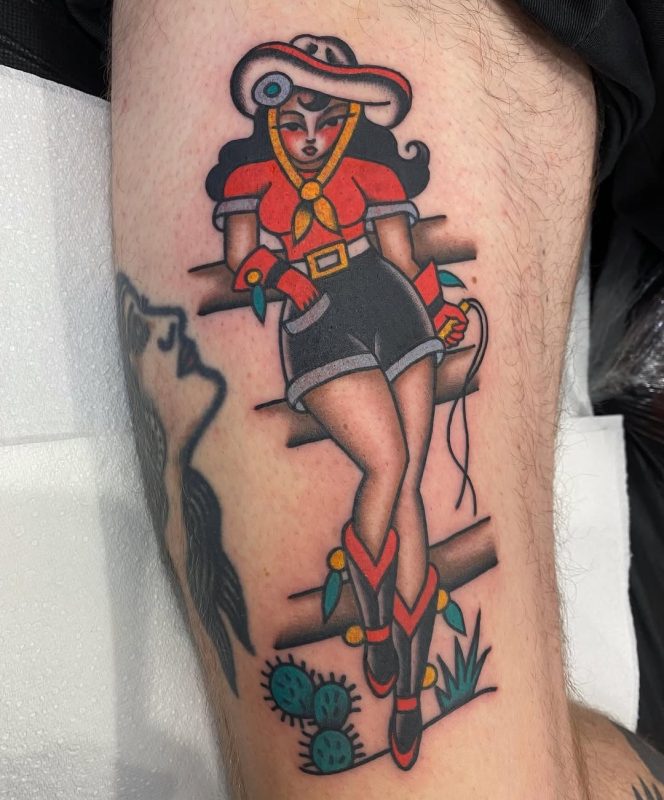 Cowgirl Pinup