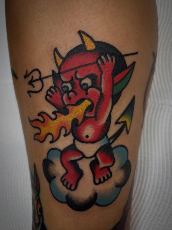 Fire Breathing Devil