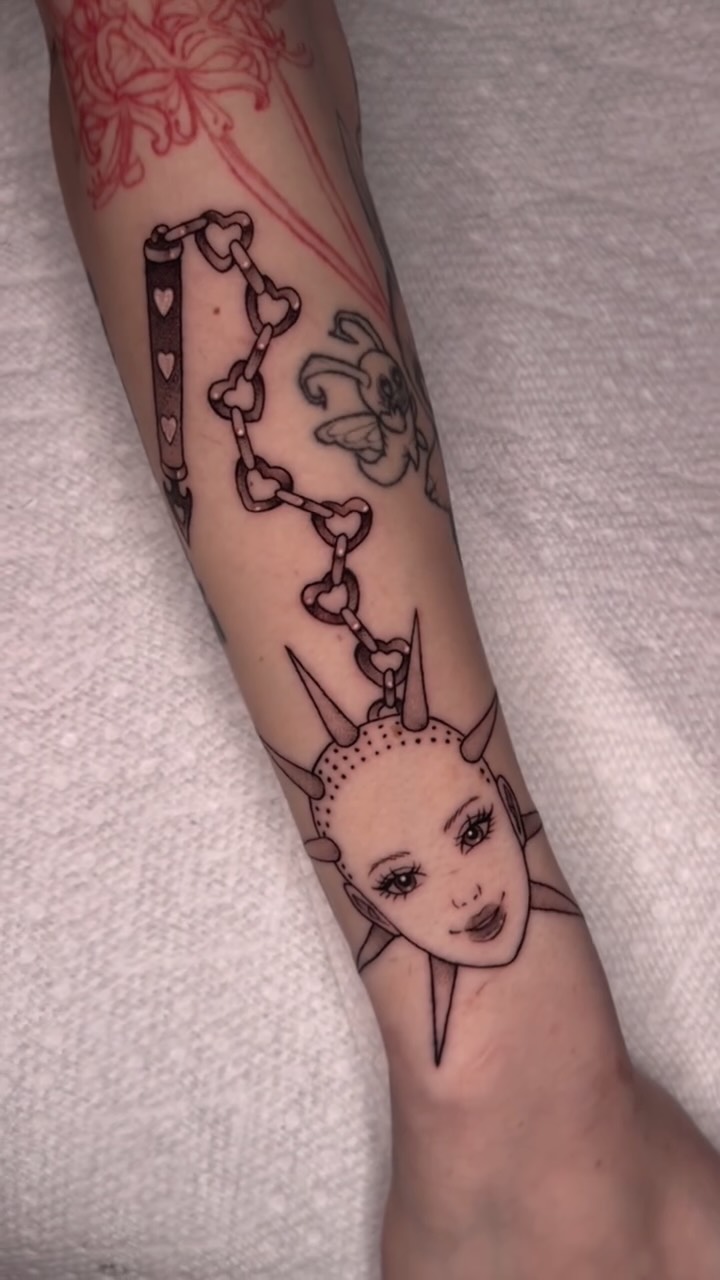 Spiked Head Portrait