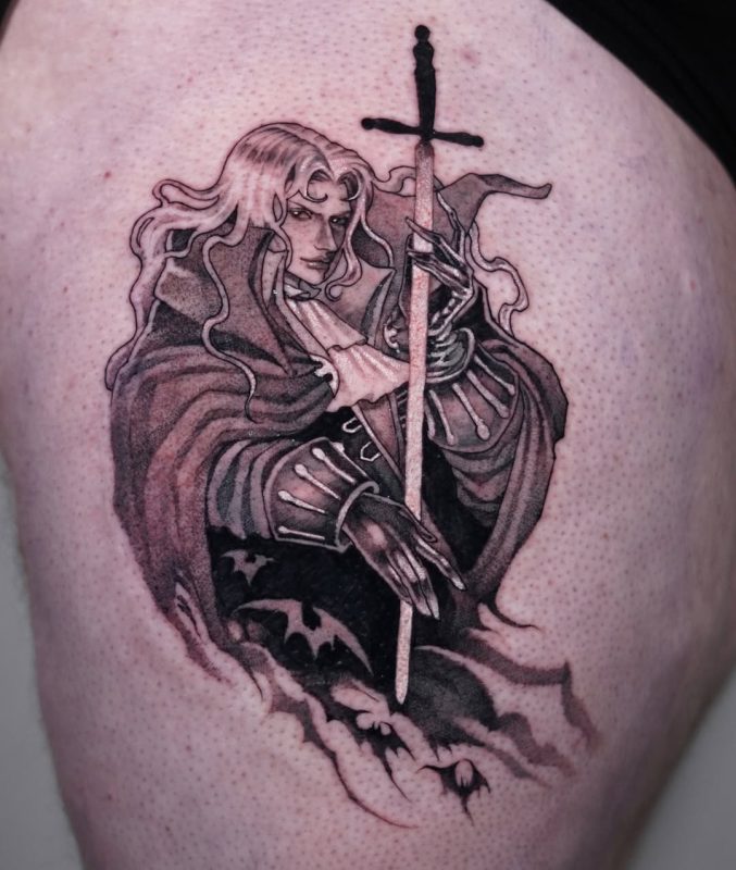 Vampire with Sword
