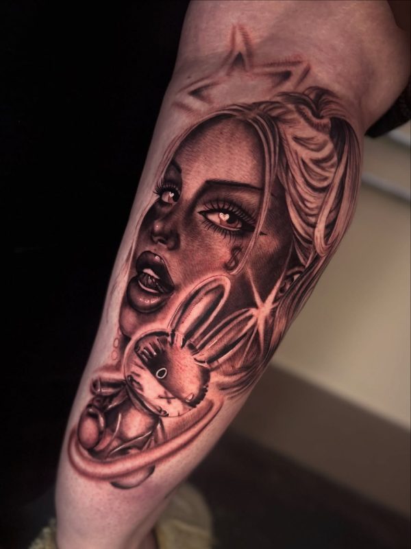 Girl with Bunny