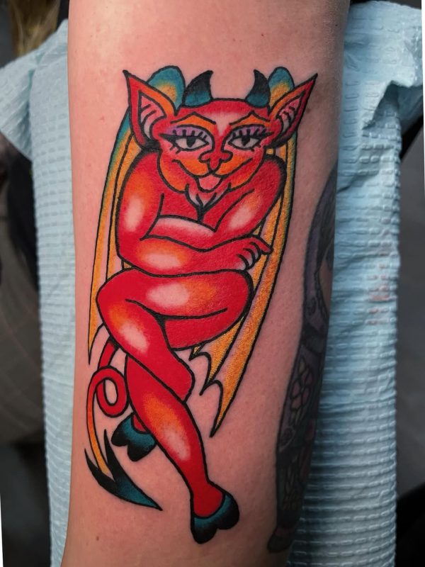Devil Pinup