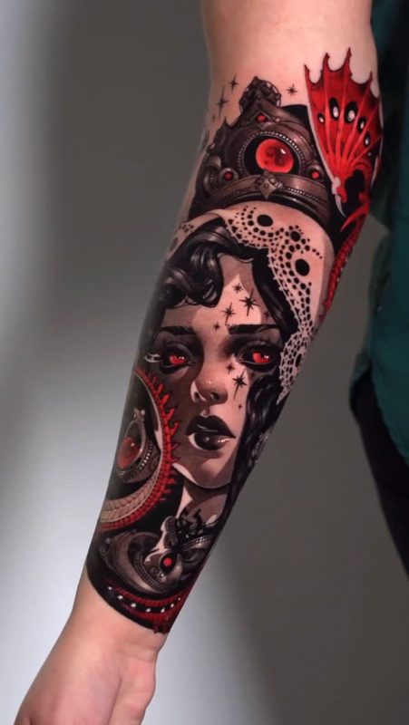 Red-Eyed Portrait