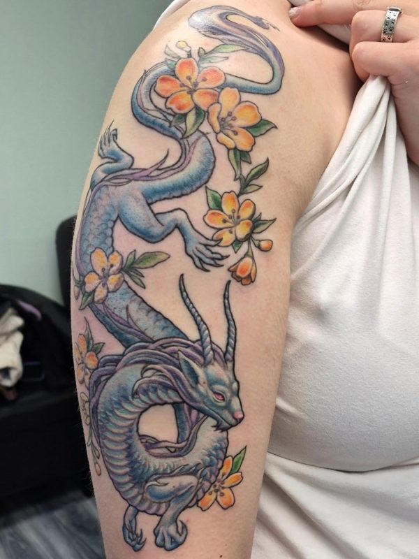 Blue Dragon Flowers