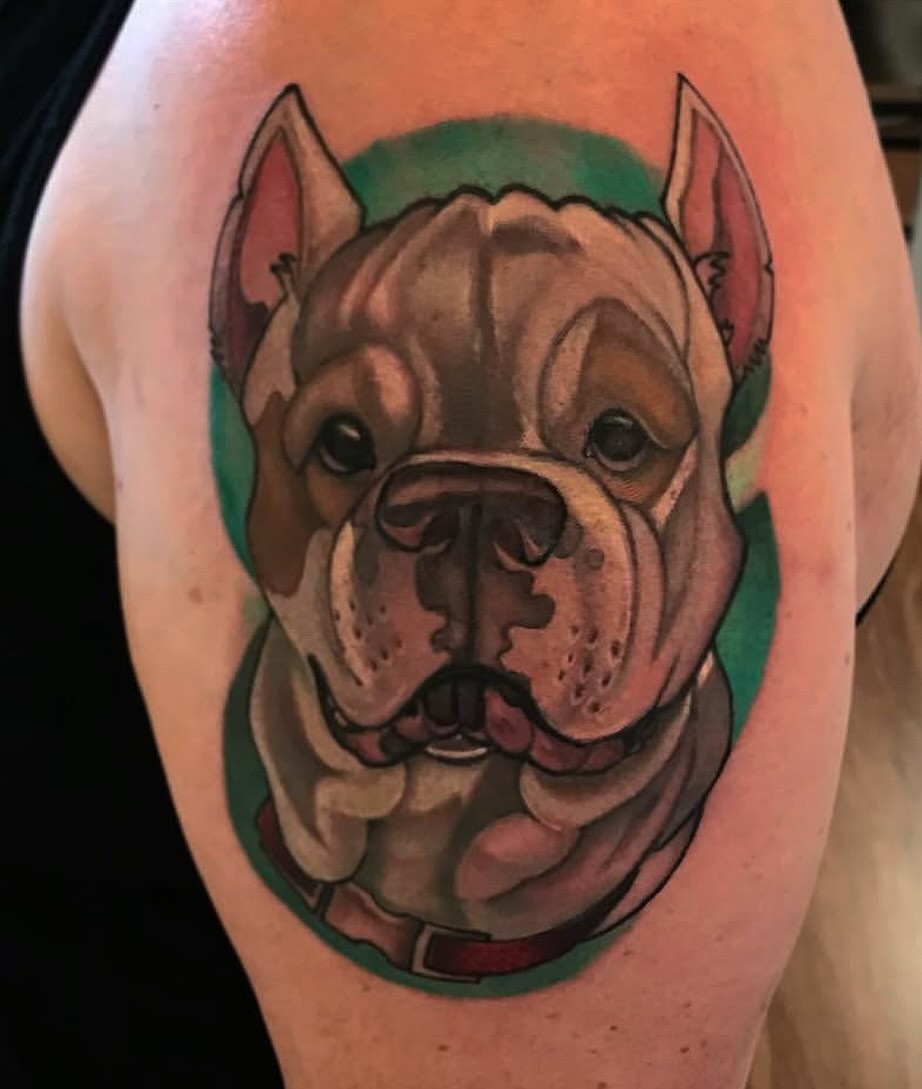 Realistic Dog Portrait