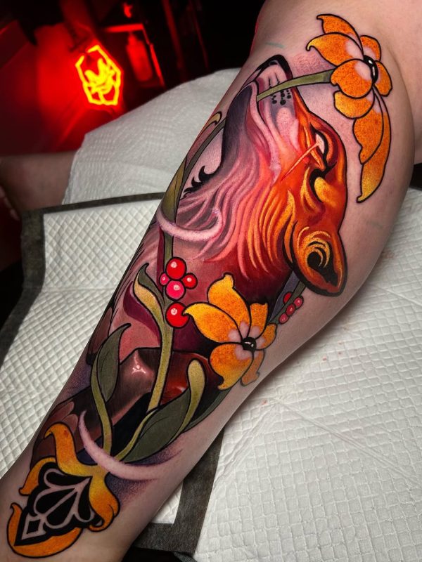 Floral Horse