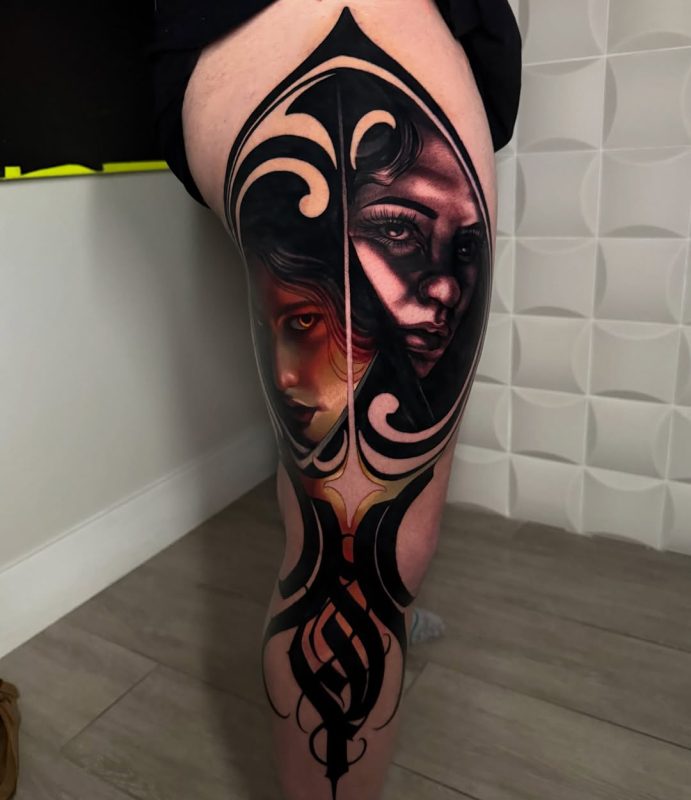 Dual Face Portrait