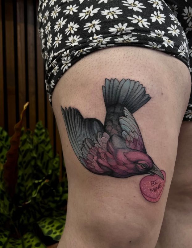 Bird with Candy