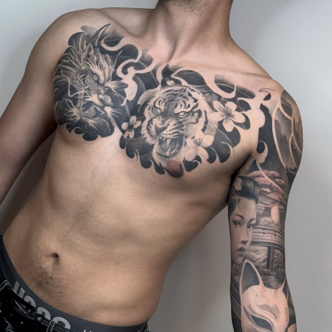 Japanese Chest Piece