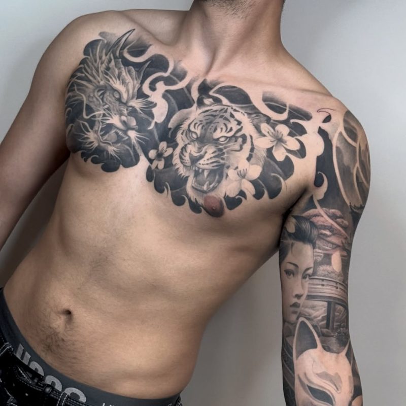 Japanese Chest Piece