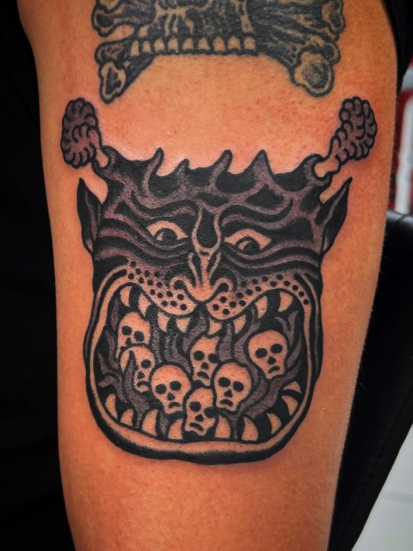 Demon Skull Mouth