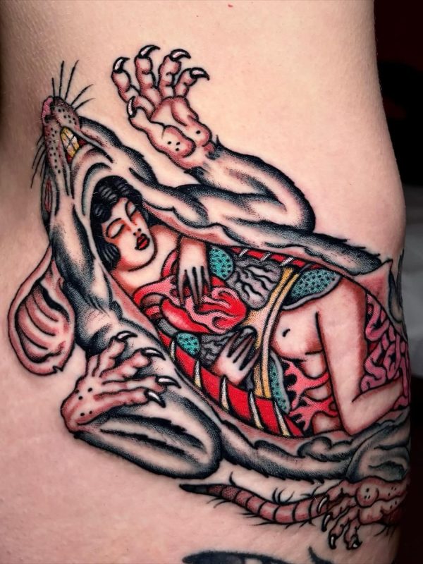 Woman in Beast
