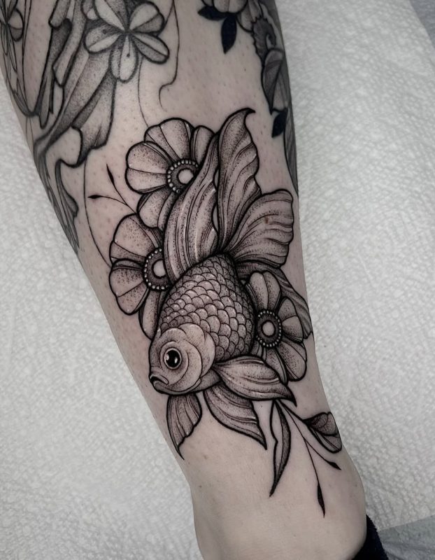 Floral Goldfish