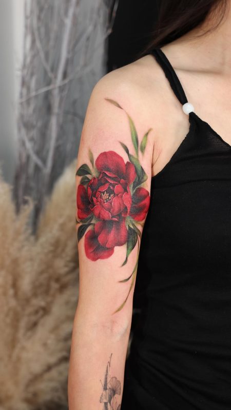 Red Floral