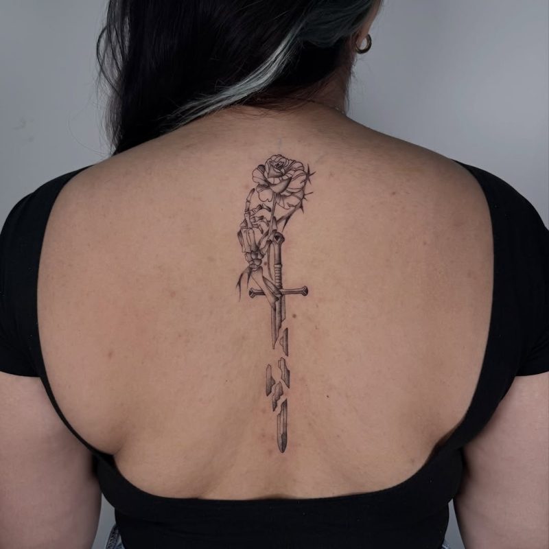 Sword and Rose