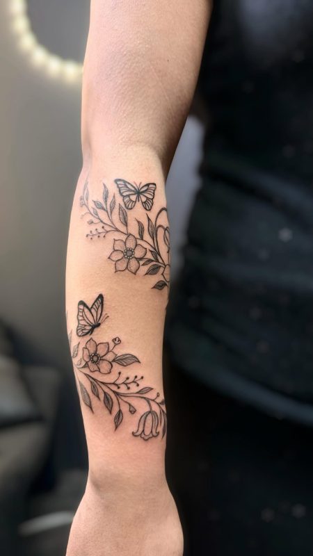 Floral Butterfly