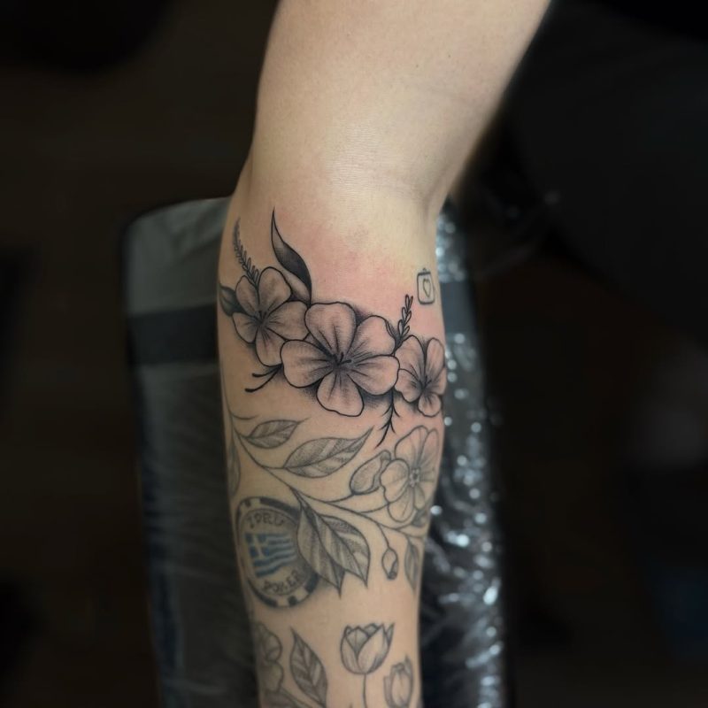Floral Elbow Band
