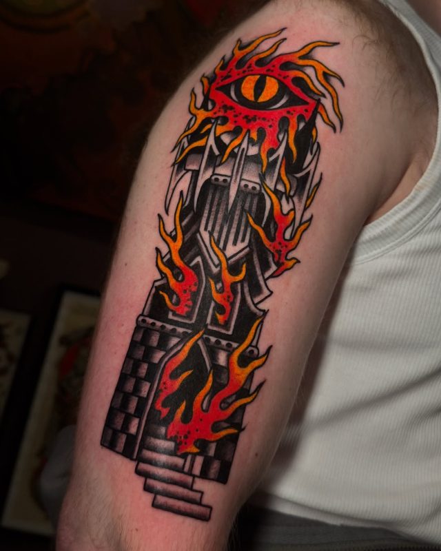 Flaming Eye Tower