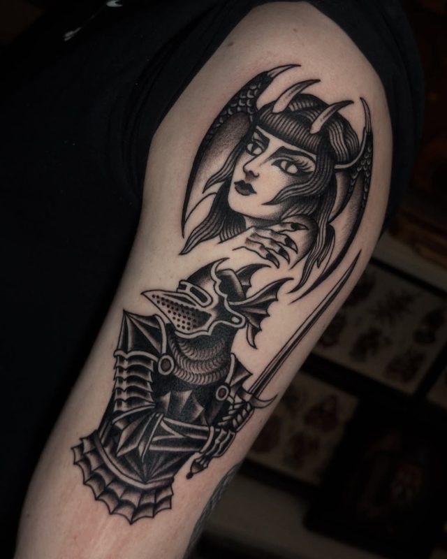 Dark Knight Woman