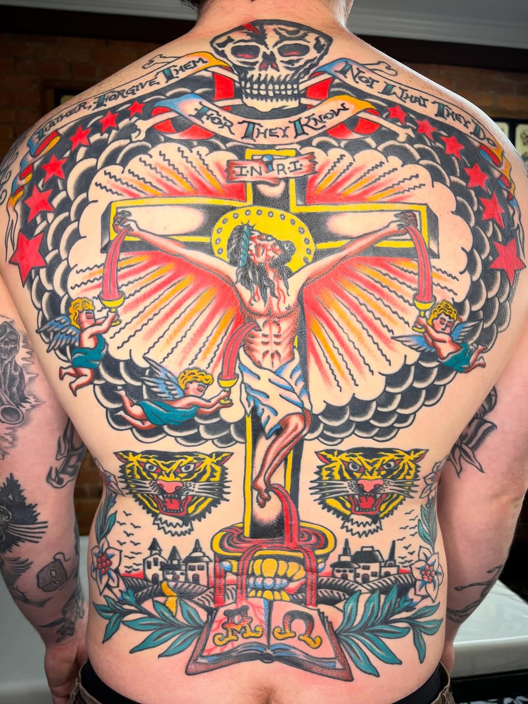 Crucifixion Backpiece