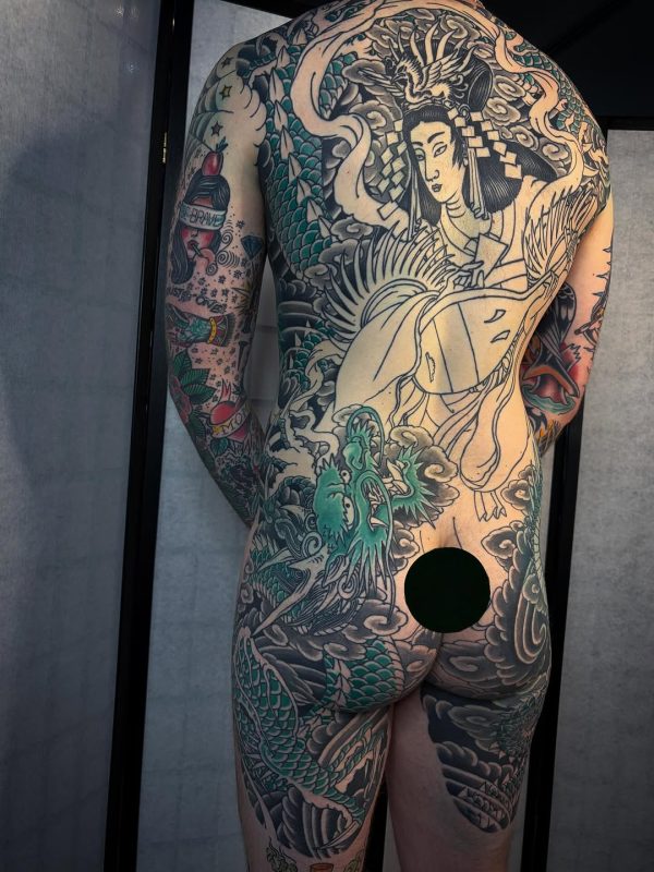 Japanese Dragon Back