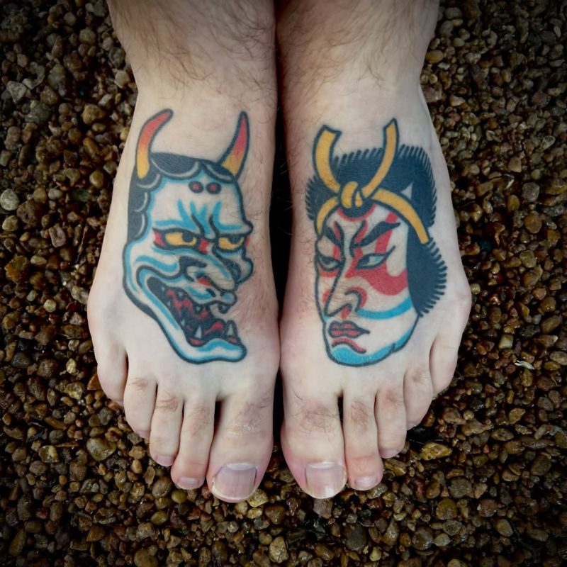 Hannya and Samurai