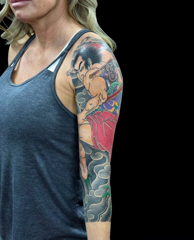 Japanese Warrior Sleeve