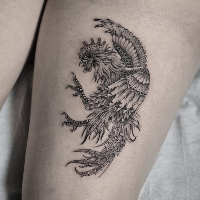 Detailed Rooster