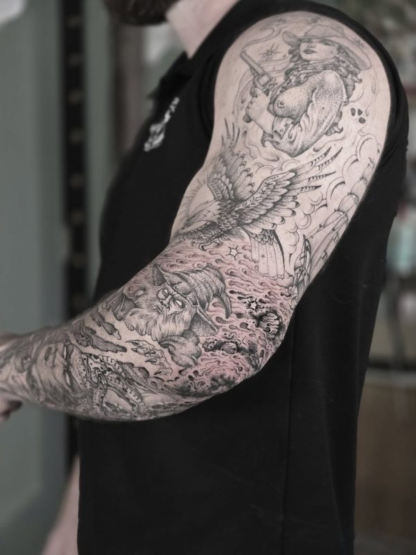 Western Black & Gray