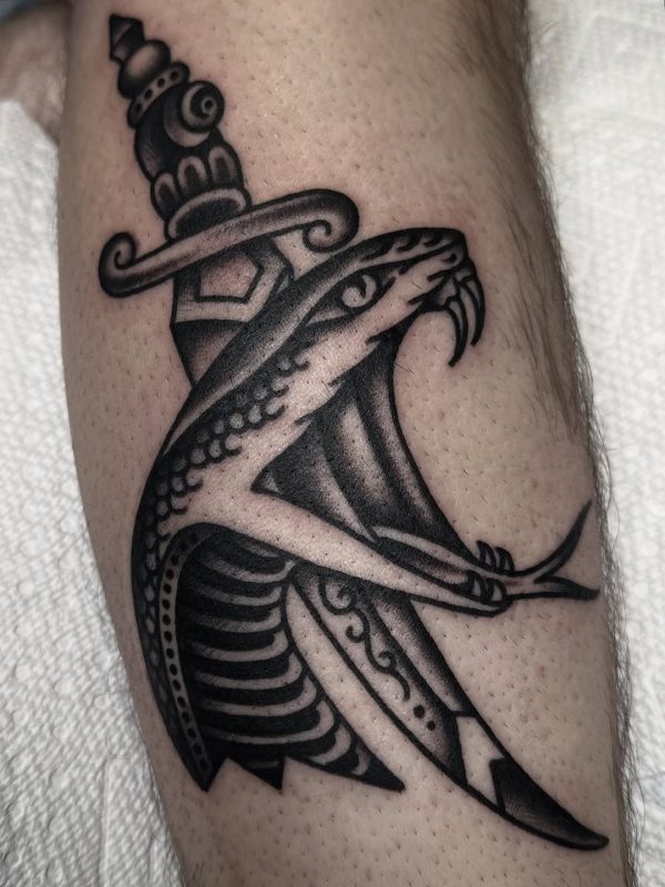 Dagger and Snake
