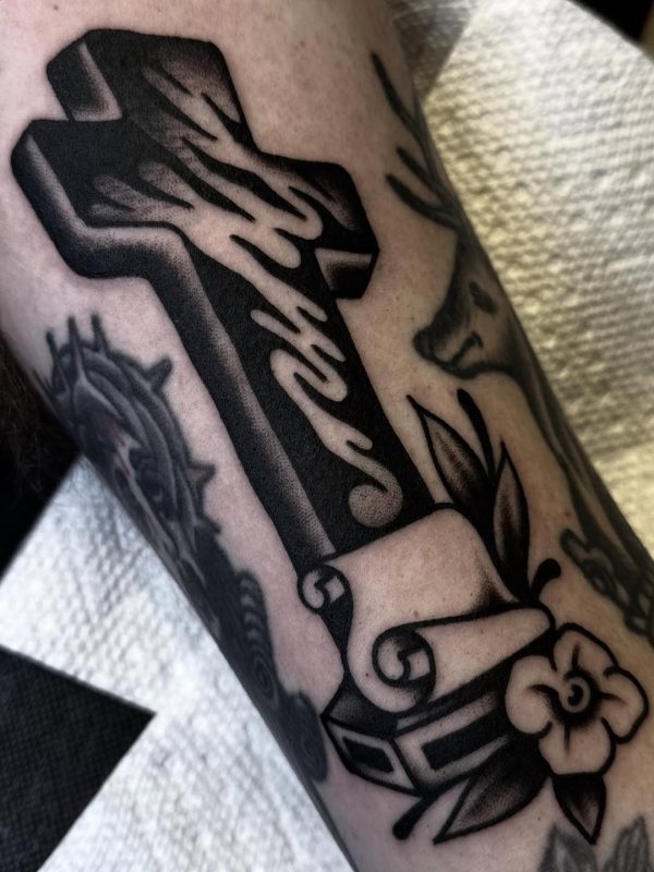 Blackwork Cross