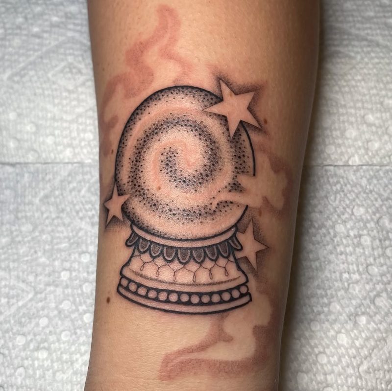 Dotwork Crystal Ball