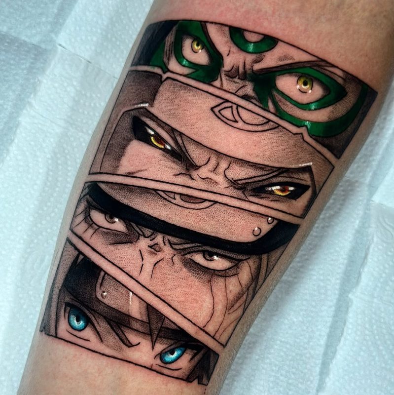 Intense Anime Eyes
