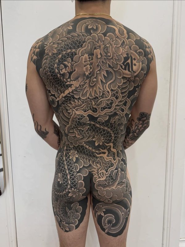 Japanese Dragon Back