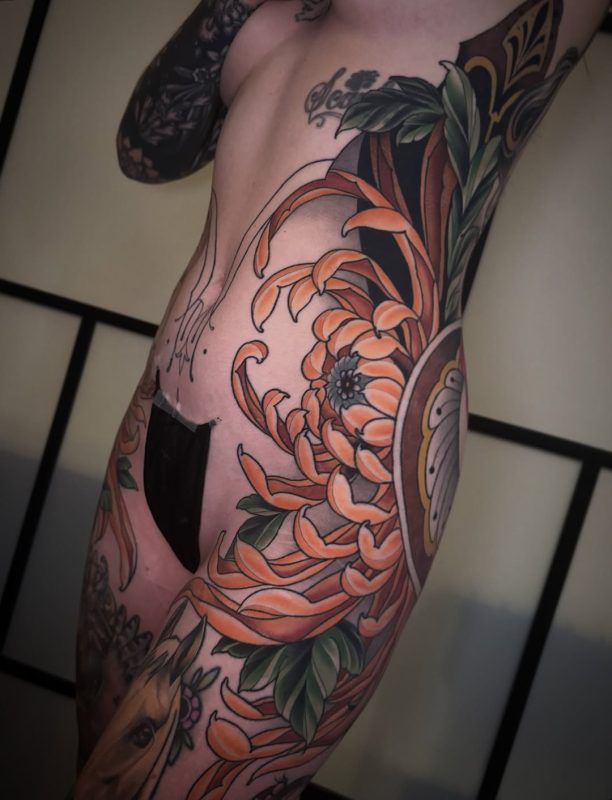 Floral Japanese Sleeve