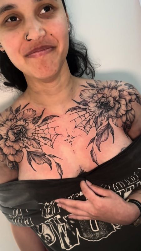 Floral Chest Piece