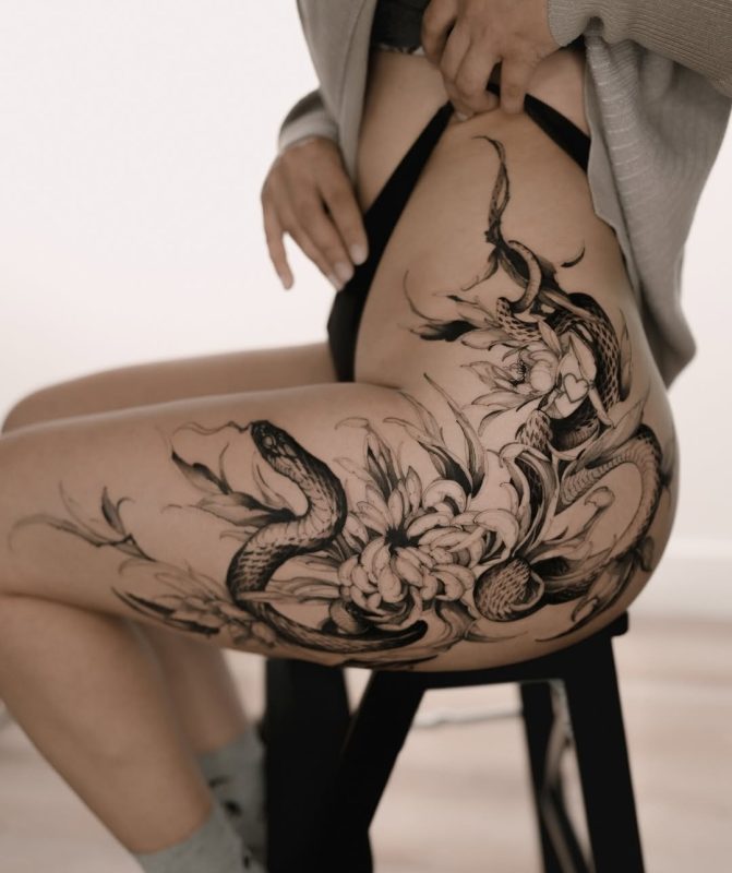 Snake Floral