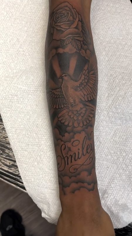 Dove and Rose