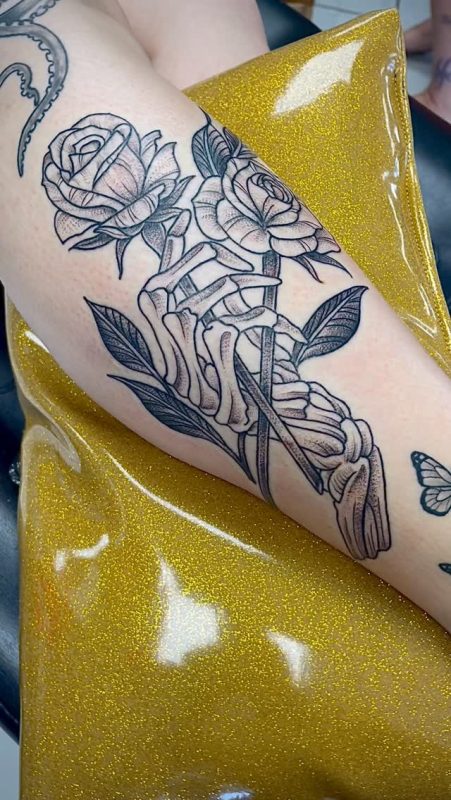 Skeleton Rose