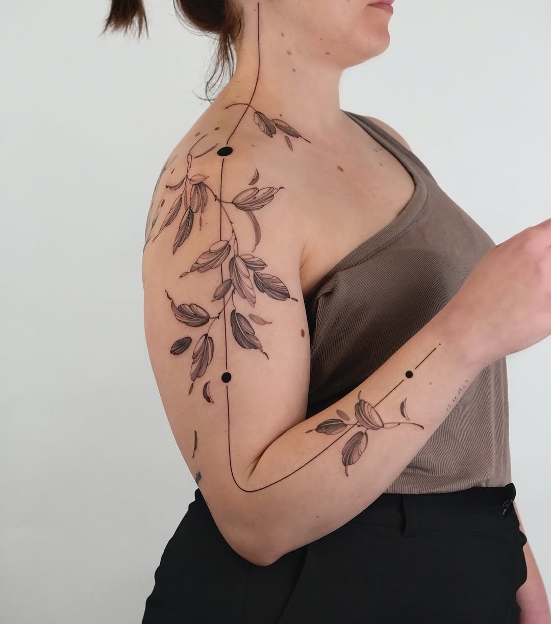 Delicate Leaf Branch