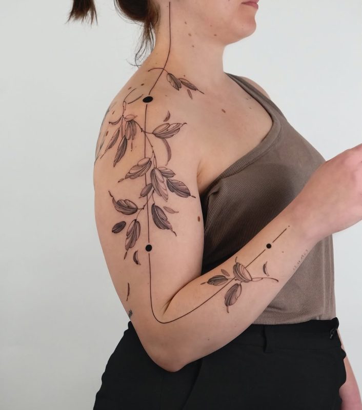 Delicate Leaf Branch