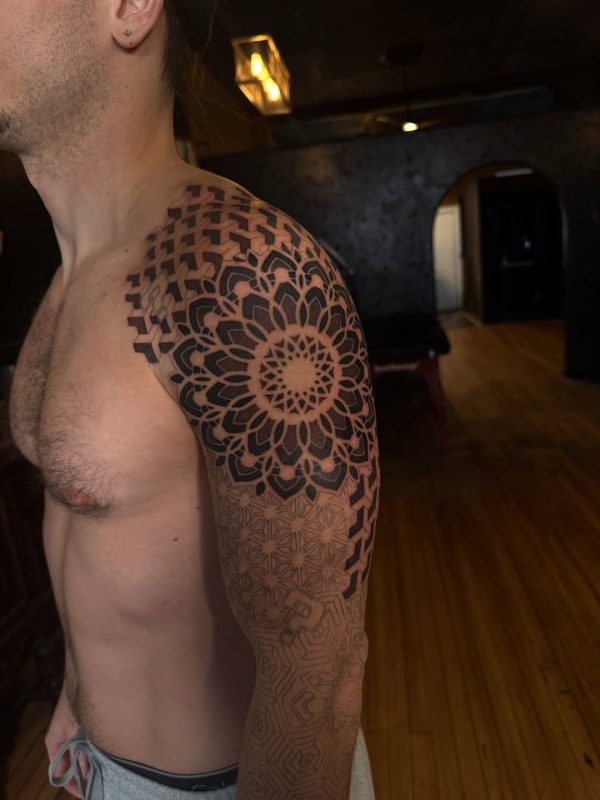 Geometric Mandala Sleeve