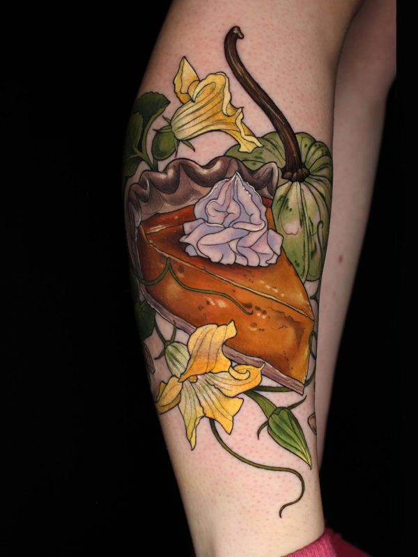 Pumpkin Pie Slice