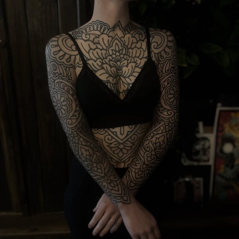 Ornamental Full Sleeve