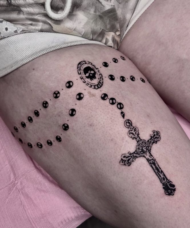Rosary Cross